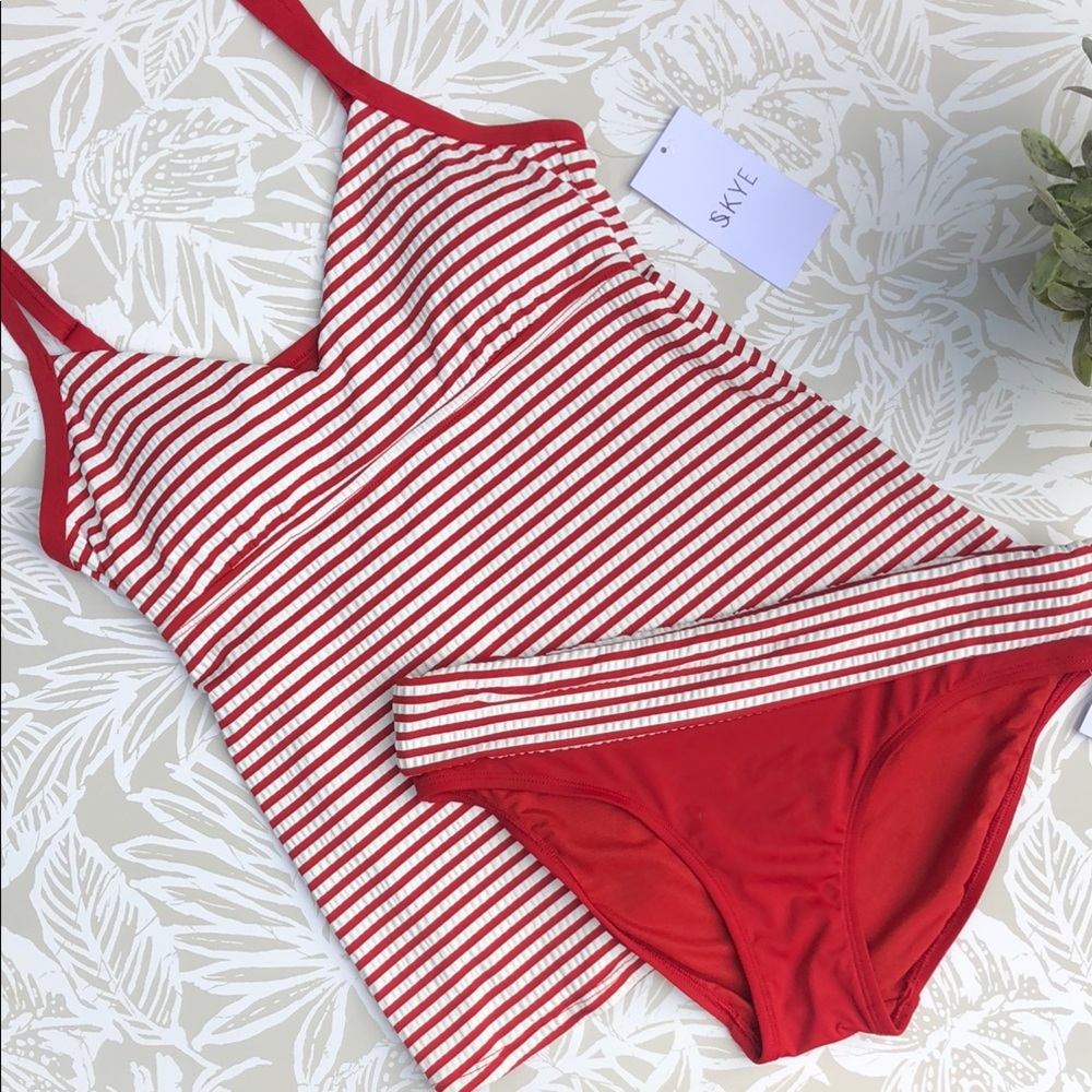 Skye Swimwear | Piper Tankini with Mid Waist Bottom